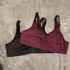 True & Co. Weekender sport bras - lot of 2.